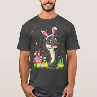 Camiseta Páscoa Peixe-Capuz Coelho Ovo Caça Páscoa Peixe-Ca