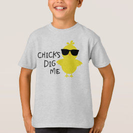 Camiseta Páscoa Pintinhos Dig Me Boys