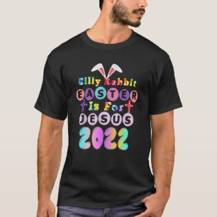 Camiseta Páscoa Por Jesus Deus Coelho Cristão 2022 Páscoa