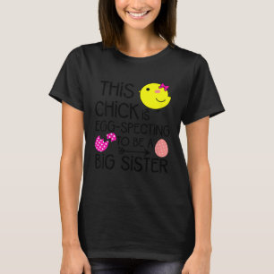 Camiseta Páscoa prometendo ser um anúncio da Big Sister