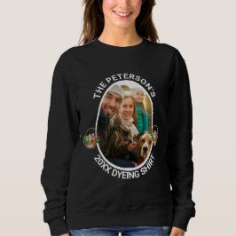 Camiseta Páscoa Pun | Personalizado 2025 Foto da Família Ti