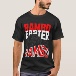 Camiseta Páscoa Rambo.