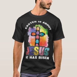 Camiseta Páscoa Religiosa, Domingo, Páscoa Cristã É Para Je