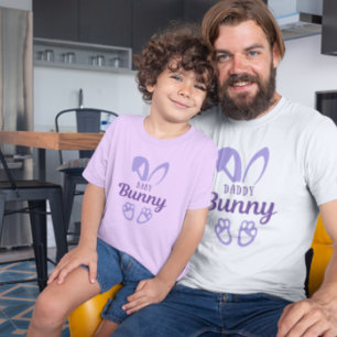 Camiseta Páscoa Roxo Bonito Ouvidos De Coelho