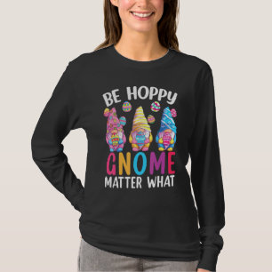 Camiseta Páscoa Seja Feliz Gnomo Importante Que Páscoa