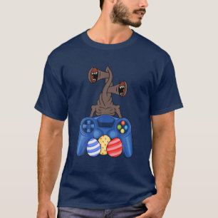 Camiseta Páscoa Siren Head Costume Para Boys Gamepad Contr