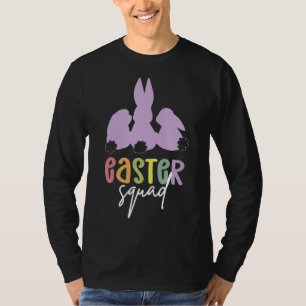 Camiseta Páscoa Squad   Coelhinho De Caça De Ovo De Pásc
