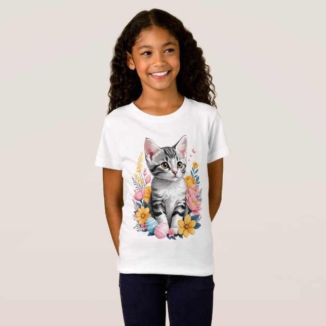 Camiseta Páscoa Tabby (Frente Completa)