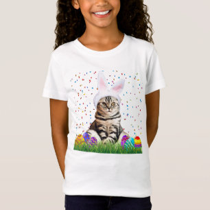 Camiseta Páscoa Tabby Cat