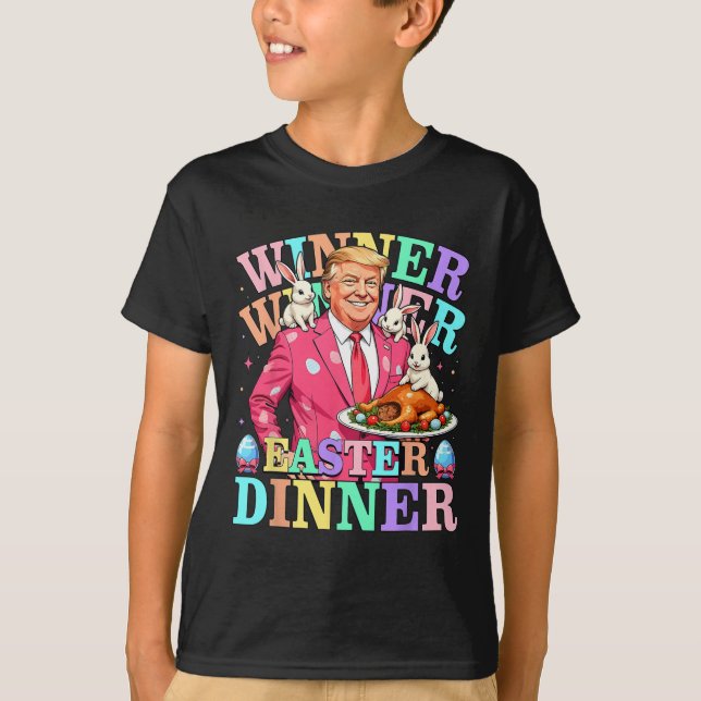 Camiseta Páscoa Vencedor Vencedor Janta Páscoa (Frente)