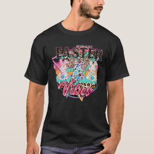 Camiseta Páscoa Vibes Felzs pascoa Leopard Bunnies