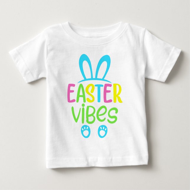 Camiseta Páscoa Vibes Pastel (Frente)