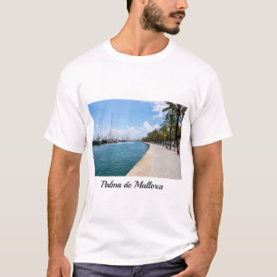 Camiseta Paseo maritimo - Palma de Maiorca, Espanha