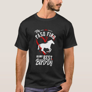 Camiseta Paso fino coração gráfico citação do melhor amigo