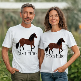 Camiseta Paso Fino Horse Ilustração Equestre