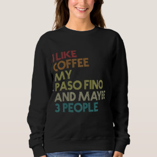 Camiseta Paso Fino Horse Owner Gift Coffee Lover Quote Vint