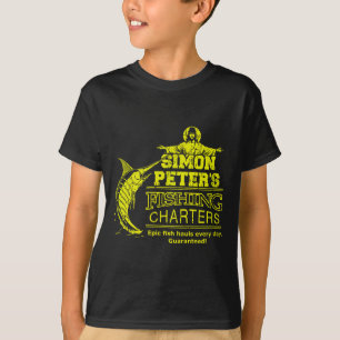 Camiseta Passadiços de Pesca de Simão Pedro Jesus Cristo En