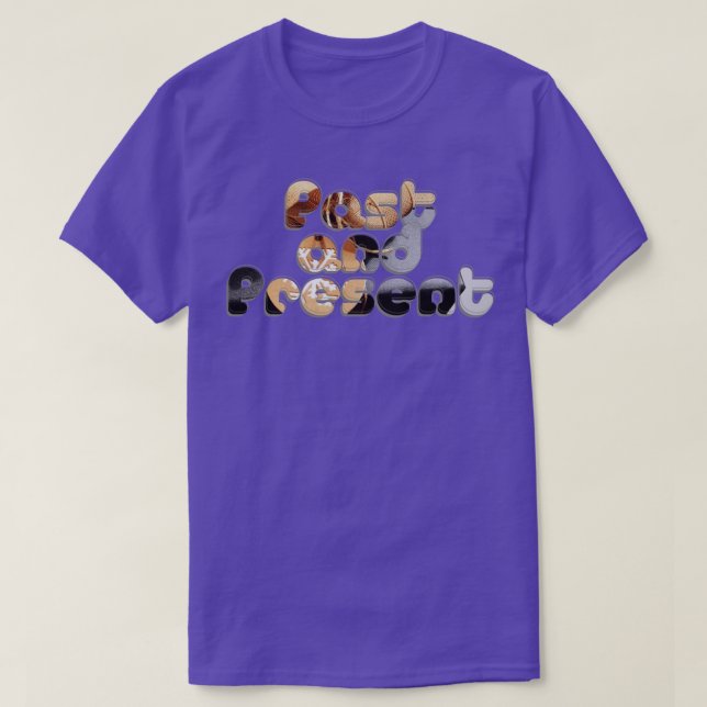 Camiseta Passado e presente (Frente do Design)