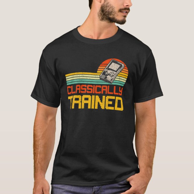 Camiseta Passagem Clássica de Jogo Treinado (Frente)