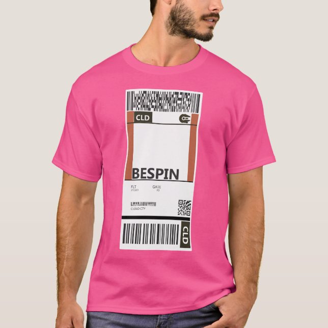 Camiseta Passagem de Embarque Bespin (Frente)