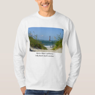 Camiseta Passagem do farol da ilha de Morris