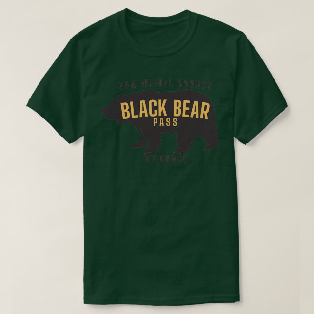 Camiseta Passagem do Urso Negro  (Frente do Design)
