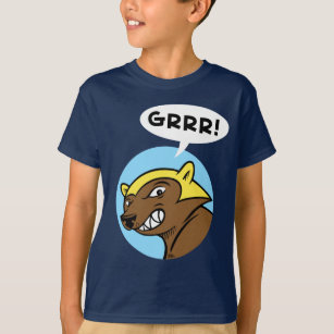 Camiseta Passagem "GRRR dos cervos!" T: Azul