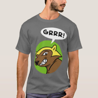 Camiseta Passagem "GRRR dos cervos!" T: Verde