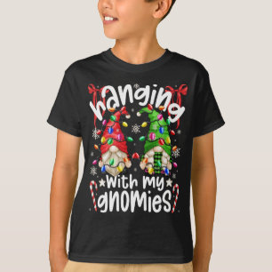 Camiseta Passando Com Meus Papais noeis Gnomies Paja de Nat