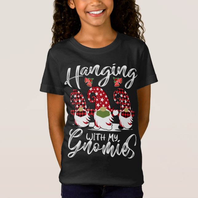 Camiseta Passando Com Minha Professora De Gnomias Do 4º Gra (Frente)