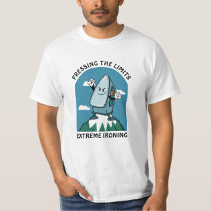 Camiseta Passando Limites Extreme Planchar Roupa Engraçado