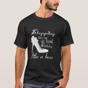 Camiseta Passando No Meu 50º Aniversário Como Um Chefe Engr