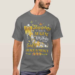 Camiseta Passando No Meu Aniversário De Agosto Com Deuses G