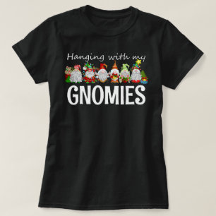 Camiseta Passando O Natal Com Meus Gnomos