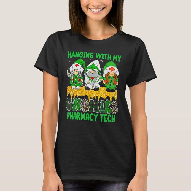 Camiseta Passando o tempo com minha turma de técnicos de fa (Frente)