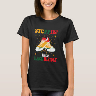 Camiseta Passando para a História Negra Month Pride African