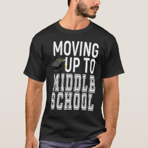 Camiseta Passando Para O Gradu Da Escola Secundária