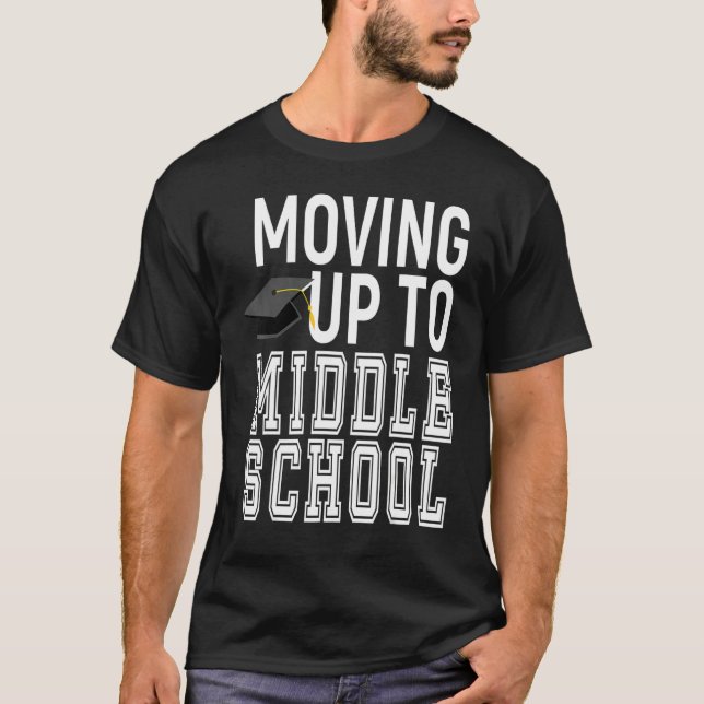 Camiseta Passando Para O Gradu Da Escola Secundária (Frente)
