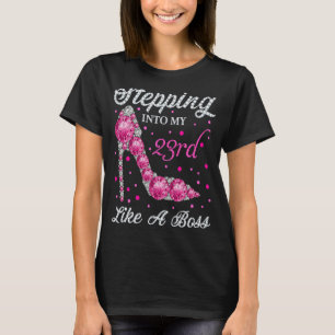 Camiseta Passando Para O Meu 23º Aniversário Como Um Bday C