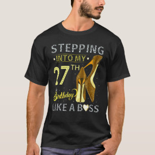 Camiseta Passando Para O Meu 27º Aniversário Como Um Bday C