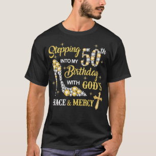 Camiseta Passando para o meu 50º aniversário com Deuses Gra