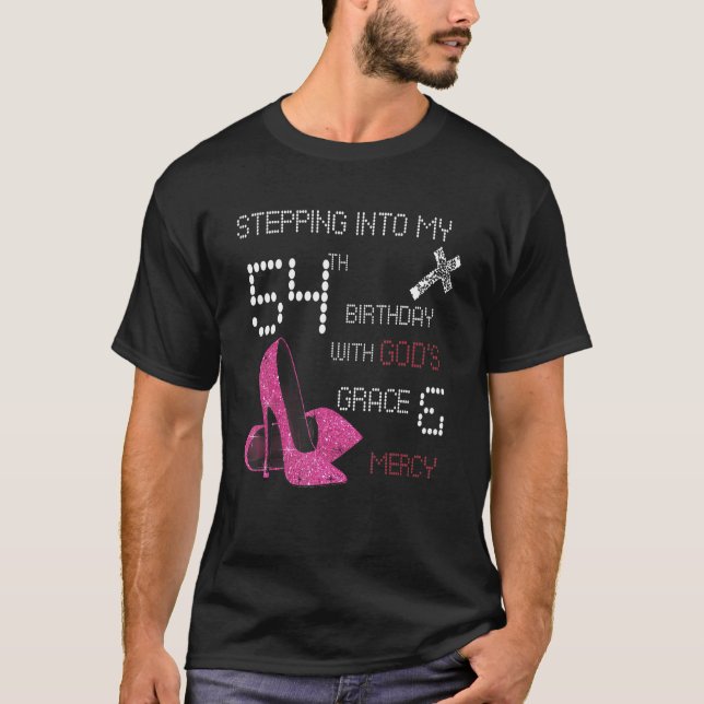 Camiseta Passando Para O Meu 54º Aniversário Com Deuses Gra (Frente)