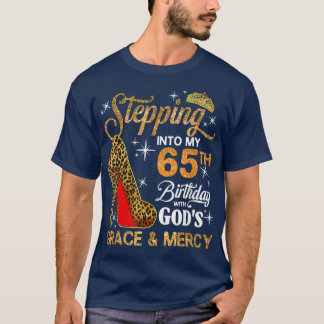 Camiseta Passando Para O Meu 65º Aniversário Com Deuses Gra