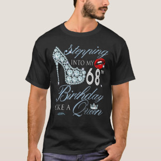 Camiseta Passando Para O Meu 68º Aniversário Como Um Bday C