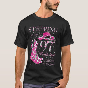 Camiseta Passando Para O Meu 97º Aniversário Com Minhas Bot