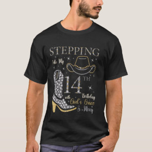 Camiseta Passando para o meu aniversário de 14 com a Graça 