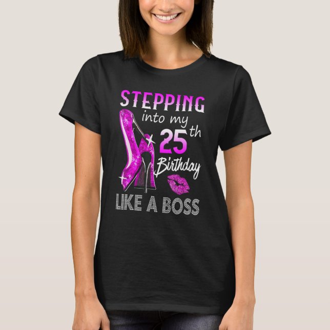 Camiseta Passando Para O Meu Aniversário De 25 Como Um Chef (Frente)