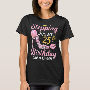 Camiseta Passando Para O Meu Aniversário De 25 Como Um Chef