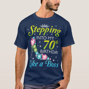 Camiseta Passando Para O Meu Aniversário De 70 Como Um Chef