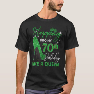 Camiseta Passando Para O Meu Aniversário De 70, Oferece Às 